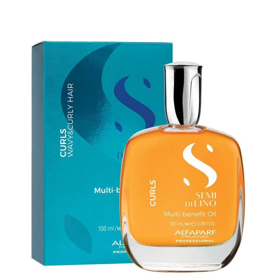 Alfaparf Semi Di Lino Sample Curls Multi-Benefit Oil 3ml