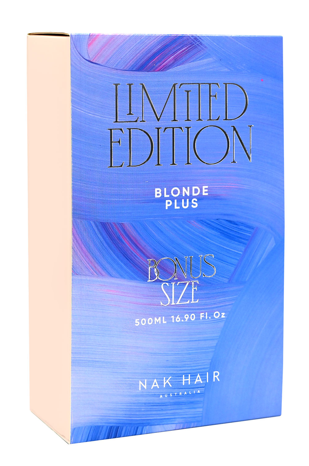 NAK Hair Blonde Plus Limited Edition Shampoo & Conditioner Bonus Size 500ml