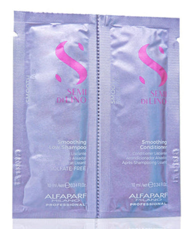 Alfaparf Milano Semi Dilino Smoothing Low Shampoo/Conditioner Sample 10ml