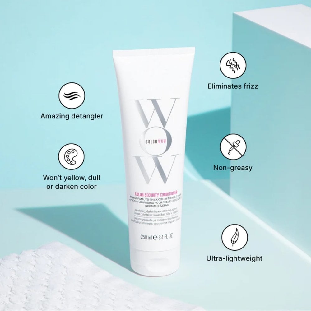 Color WOW Color Security Conditioner for Normal to Thick, Colour Treated Hair  250ml