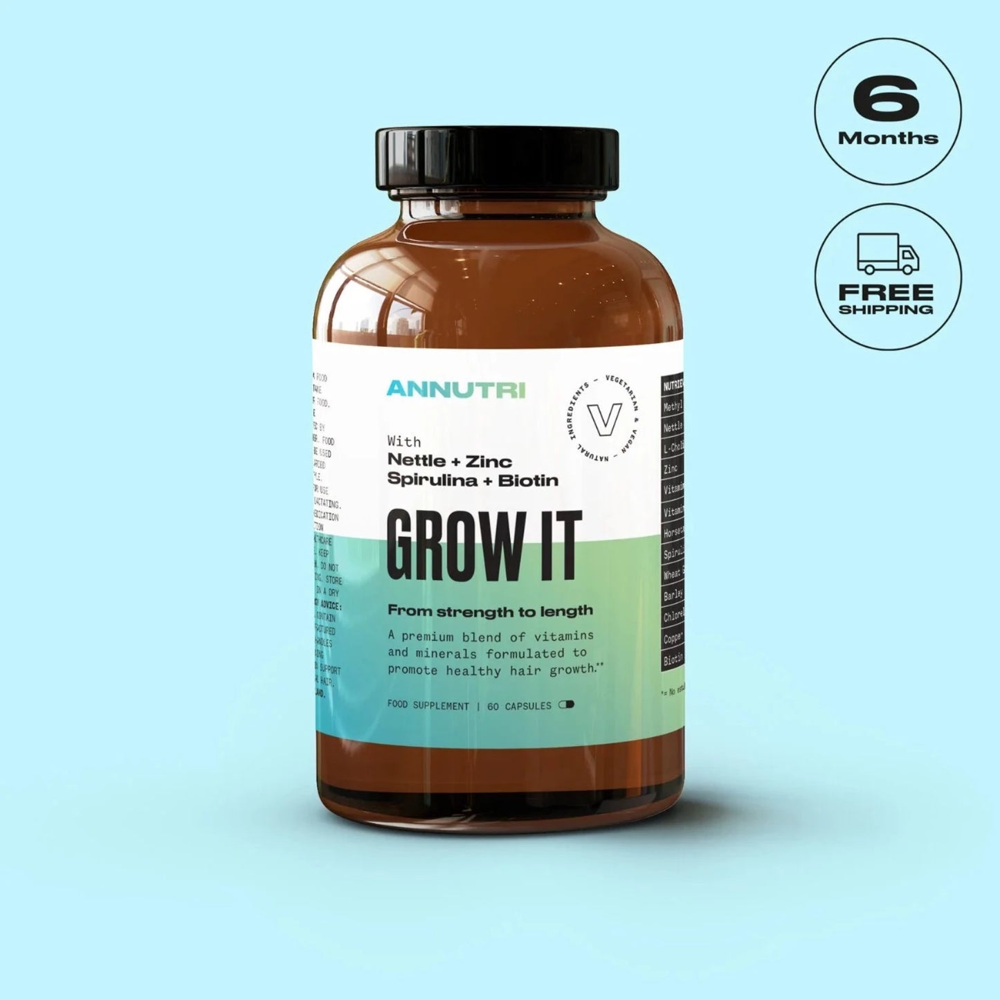 Annutri Grow It Capsules - 6 months Supply