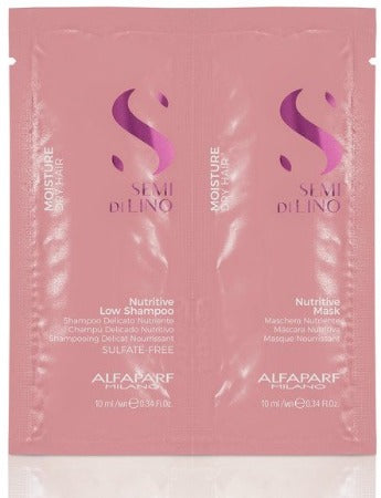 Alfaparf Milano Semi DiLino Sample Moisture Nutritive Low Shampoo/Nutritive Mask